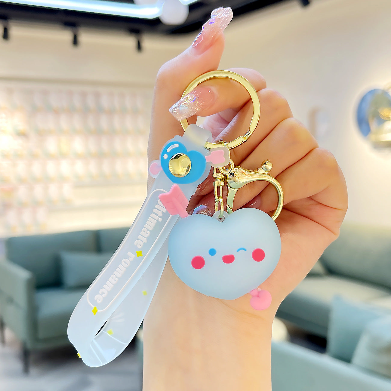 Wholesale Love With Arrow Cartoon Keychains
